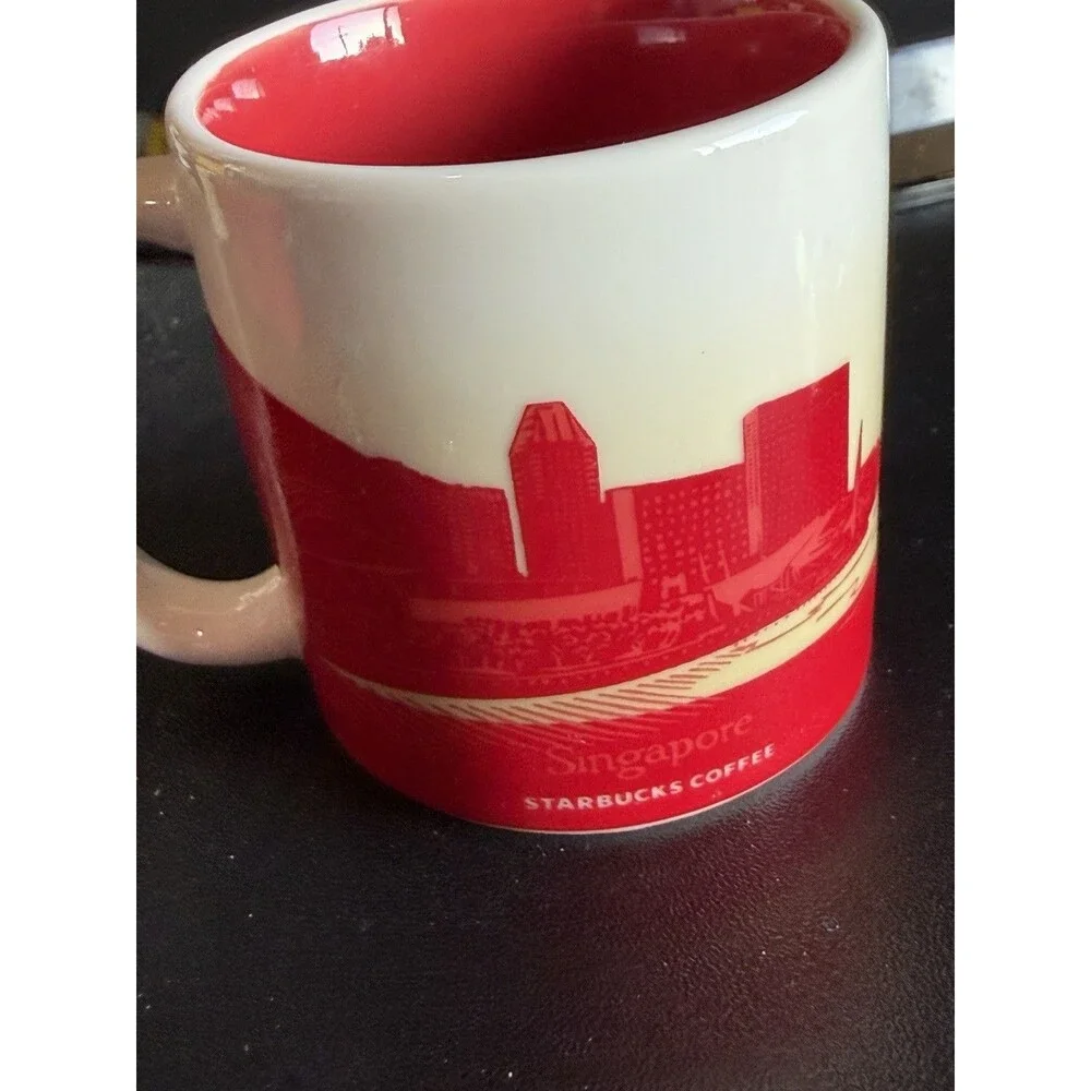 Singapore Souvenir Collection:Mugs, Bottle Opener, and Fridge Magnet